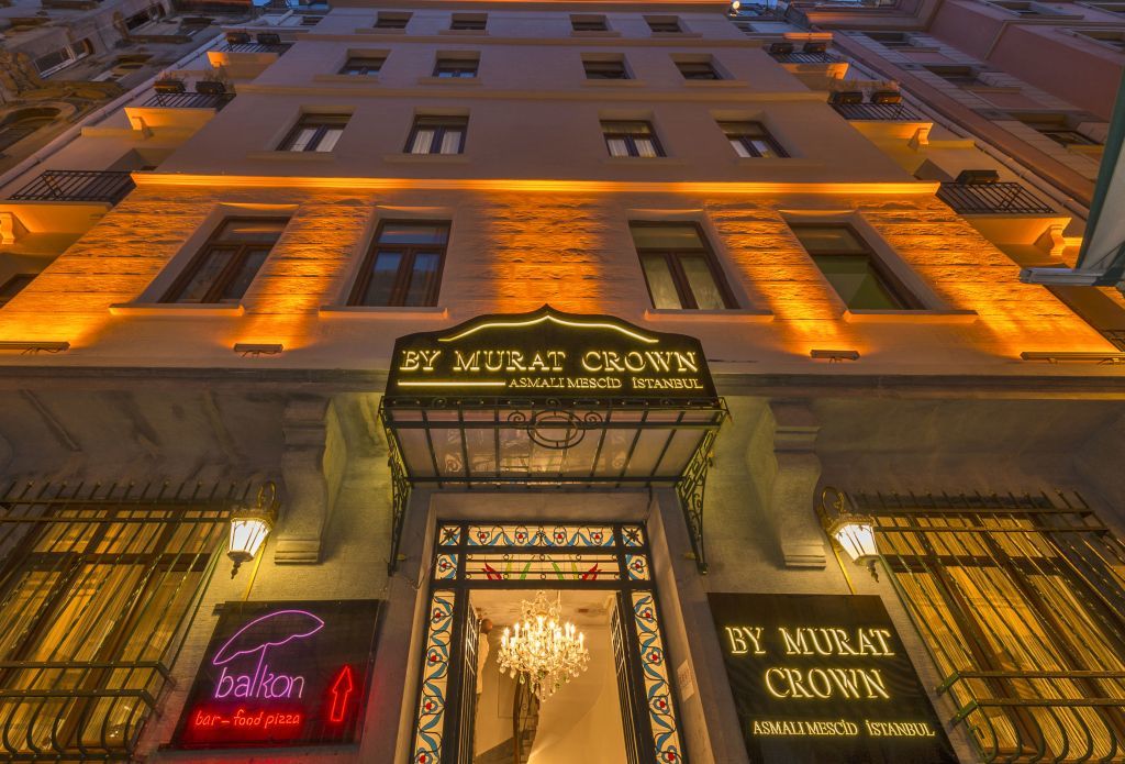 By Murat Crown Hotel Taksim Стамбул Екстер'єр фото